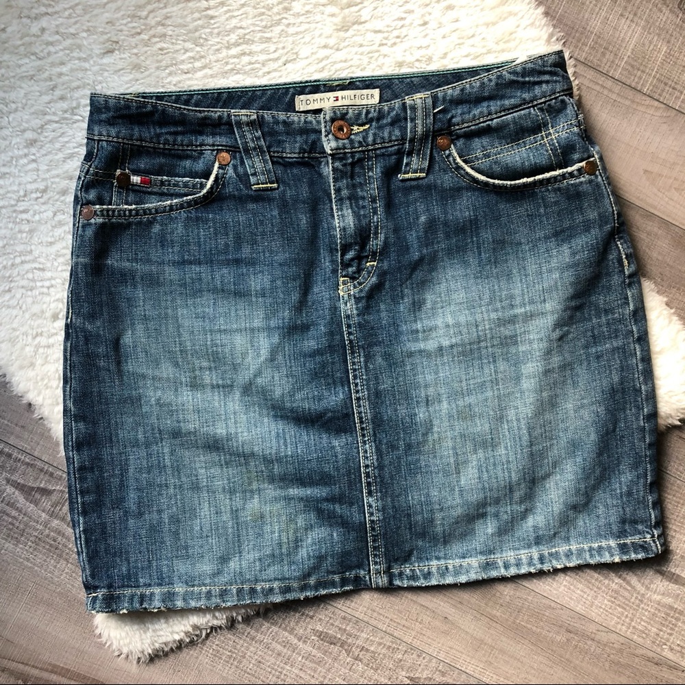 Tommy Hilfiger Denim Skirt Size 6